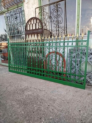 Sliding heavy-duty garden gate new, exhibition model, 3.20x1.50 m