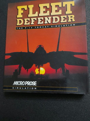 Fleet Defender PC game μεταχειρισμένο, 3 1/2" δισκέτες, big box