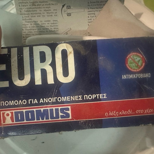 Euro 6210L double handle white with antimicrobial coating new Domus