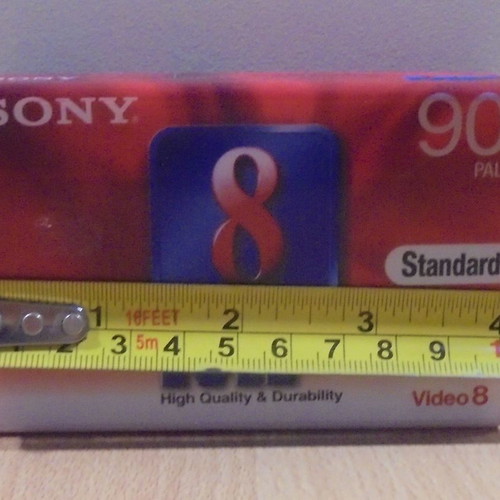 Sony Video 8 P5-90MP3 Two 90-Minute Video Camera Cassettes New