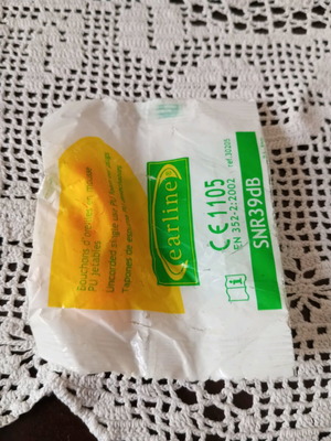 Earplugs new in packaging