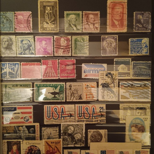 Lot of American stamps used