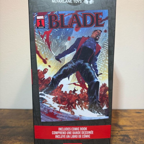 McFarlane Marvel Collection Blade Statue New Red Platinum Edition