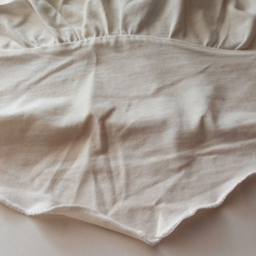 Shein women's white crop-top used, adjustable straps, size S