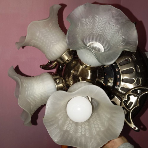 Ceiling fan used with 3 speeds and separate light switch
