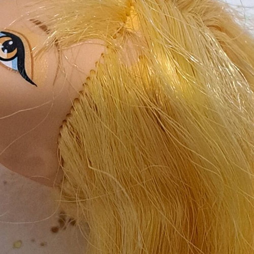 Winx Club Stella 1st Edition doll nude used with flaws
