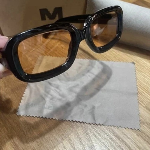 Mueller Dashi Sunglasses like new, black and orange lenses
