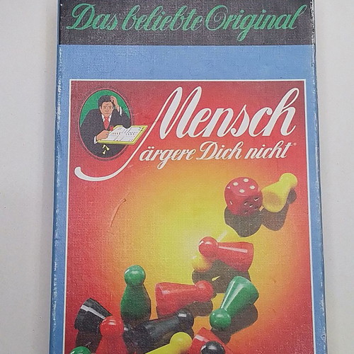Mensch ärgere dich nicht board game used, complete