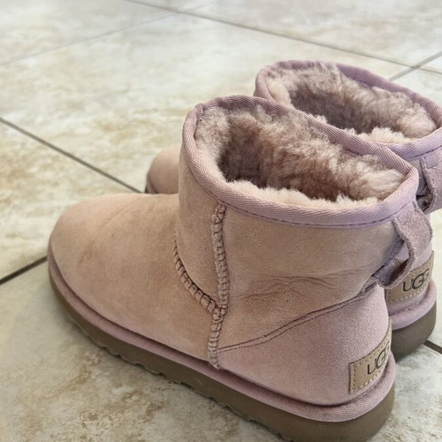 Ugg Australia boots used, pink, size 37
