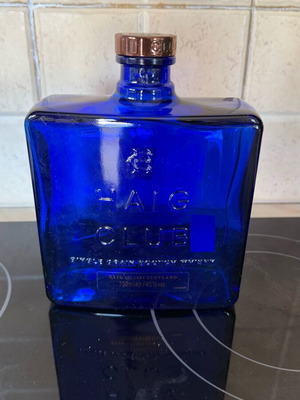 Haig Club whisky used collectible bottle