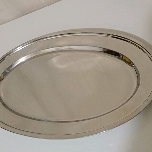 Zepter serving tray made of chrome like new, 40×60 cm