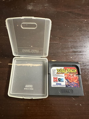 Sega Game Gear Double Dragon σε εξαιρετική κατάσταση με αυθεντική θήκη