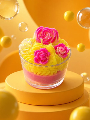 Handmade scented soy wax candle