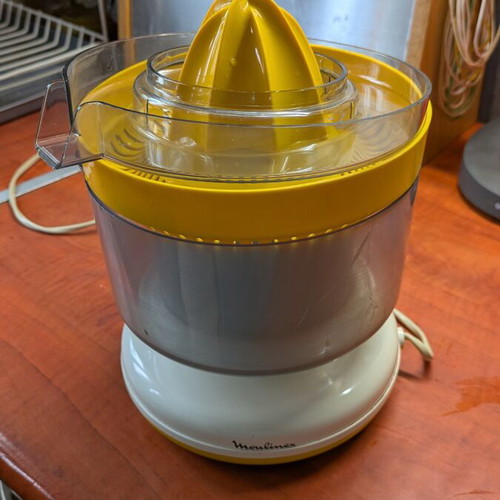 Moulinex Electric Lemon Juicer like new, 50W, made in France