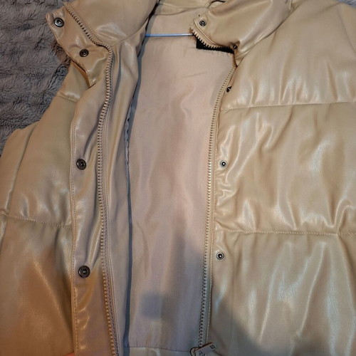Zara vest new women's beige size XL