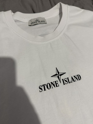 Stone Island T-Shirt white, like new, XXL