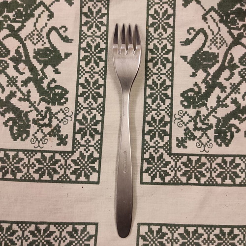Inox Cosmos Rostfrei forks used, 20 cm, set of 10
