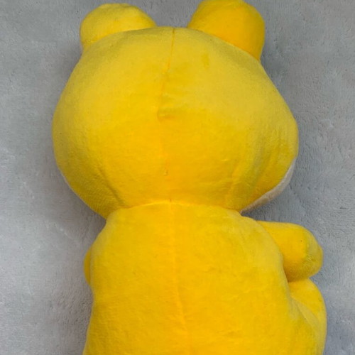 Plush frog used