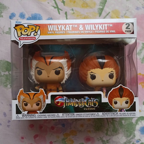 Thundercats Wilykat & Wilykit 2-Pack Funko Pop used