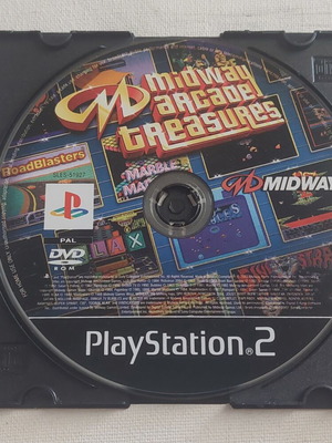 Midway Arcade Treasures PS2 δισκάκι μεταχειρισμένο, PAL