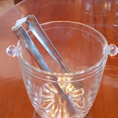 Kitchen items new, set with ice tray, tongs, nut bowl, and plates