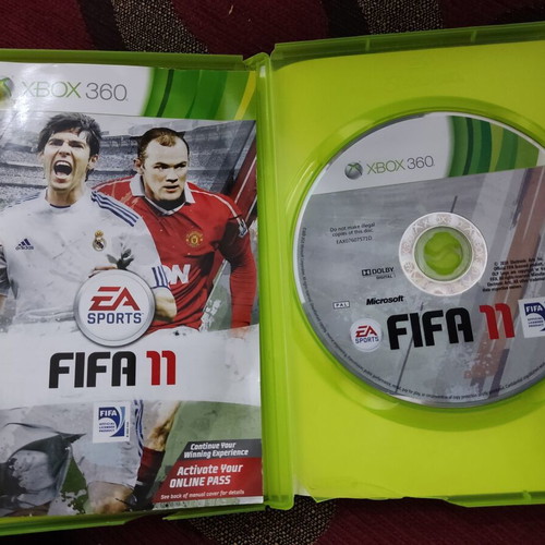 Fifa 11 Xbox 360 used with manual