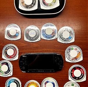 SONY PSP + 14 games