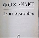  Πωλείται το βιβλίο "GOD'S SNAKE" IRINI SPANIDOU