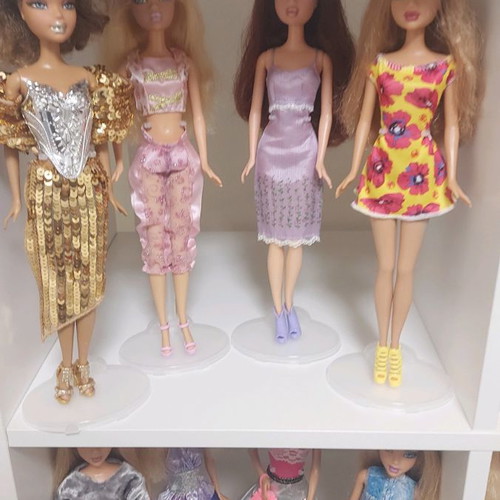 Barbie My Scene vintage dolls used, collection of 25 from 1999