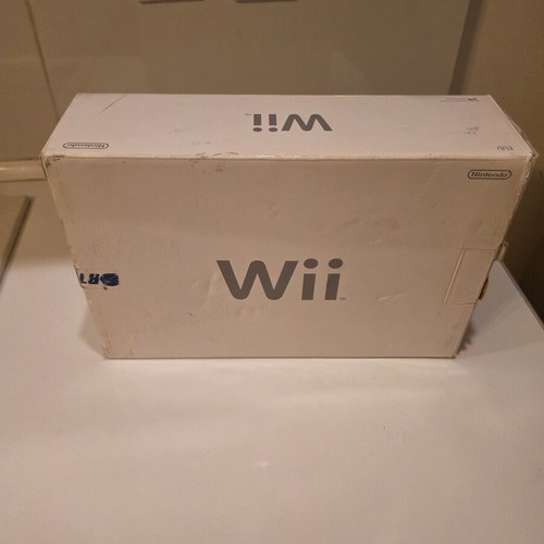Nintendo Wii console with Wii Fit Plus, boxed