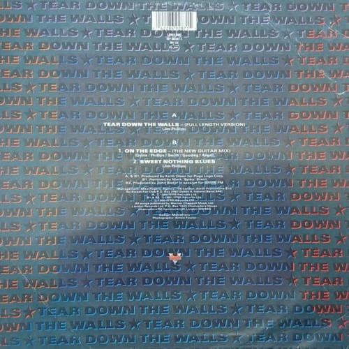 No Sweat Tear Down The Walls 12’ vinyl melodic hard rock used