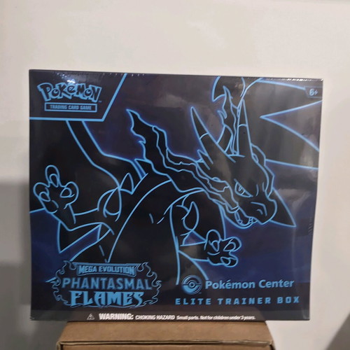 Phantasmal Flames ETB Pokemon Center new