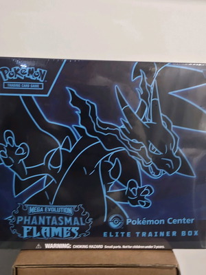 Phantasmal Flames ETB Pokemon Center καινούργιο
