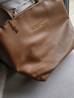 Τσάντα ώμου Juicy Couture καφέ καινούργια γυναικεία