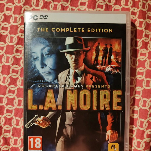 L.A. Noire PC used, missing inner case for second DVD