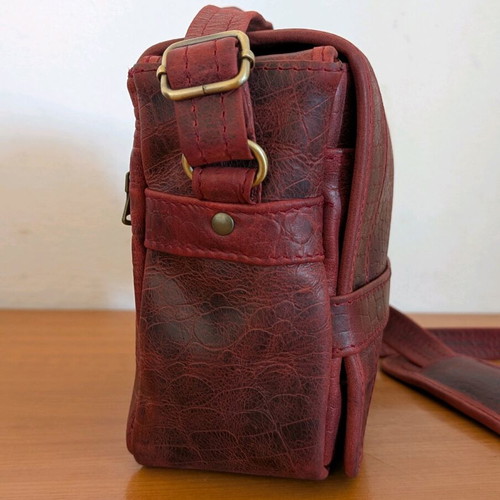 Rock & Roll leather camera bag used