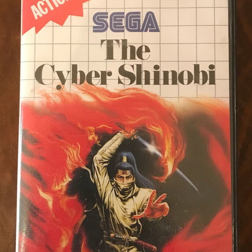 Sega games used, pack of 3, Ghostbusters, The Cyber Shinobi, Jurassic Park