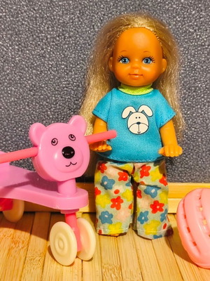 Simba doll used with accessories