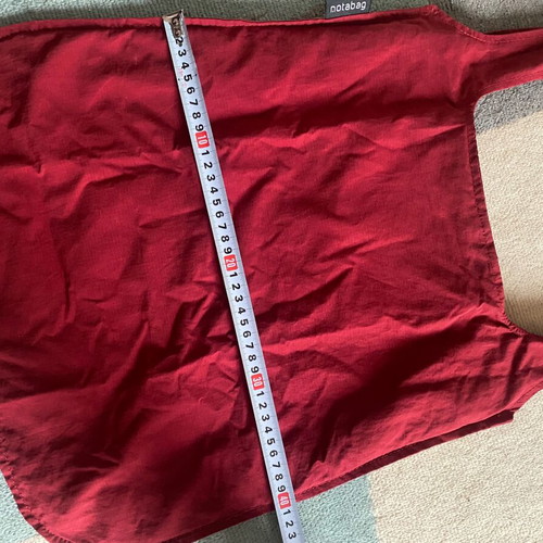 Notabag backpack and shoulder bag like new, burgundy red
