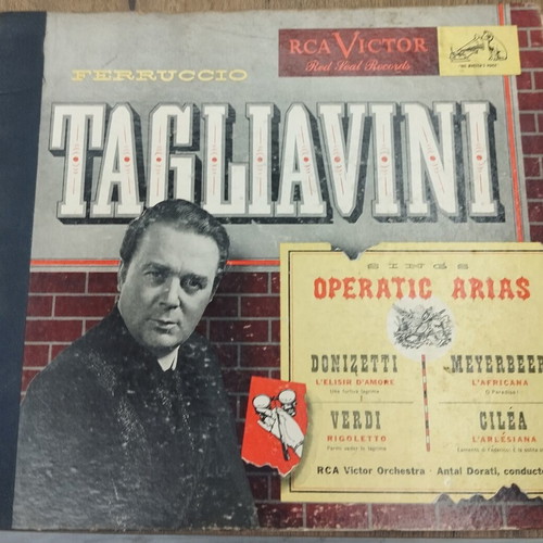 Ferruccio Tagliavini 78 RPM album with operatic arias