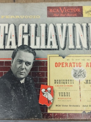 Ferruccio Tagliavini 78 RPM album with operatic arias