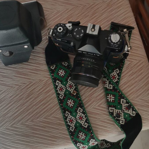 Zenit E collectible camera like new with original case