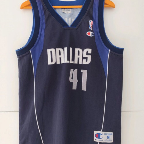 Dallas Mavericks NBA Jersey Dirk Nowitzki Medium Used