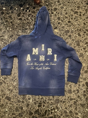 Amiri jacket like new, size large, blue washed