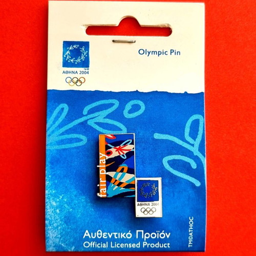Authentic Athens 2004 Olympic Pin Set of 6 New