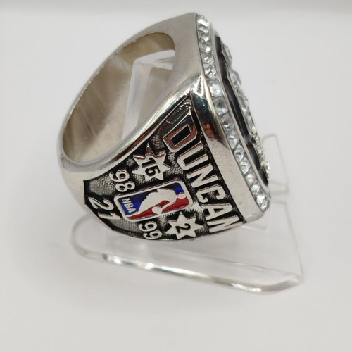 San Antonio Spurs NBA Championship ring 1998-99 Tim Duncan