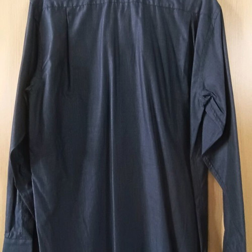 Reporter shirt L new, blue, doppio ritorto cotton