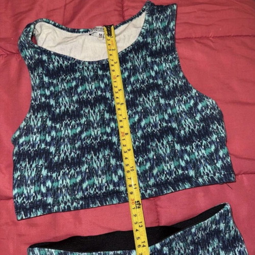 Bershka blue set XS new
