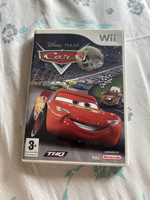 Disney Pixar Cars Wii παιχνίδι μεταχειρισμένο με φυλλάδιο και κουτί