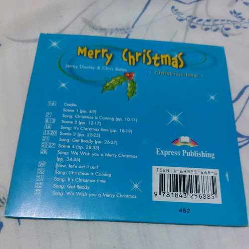 Merry Christmas CD new, English listening